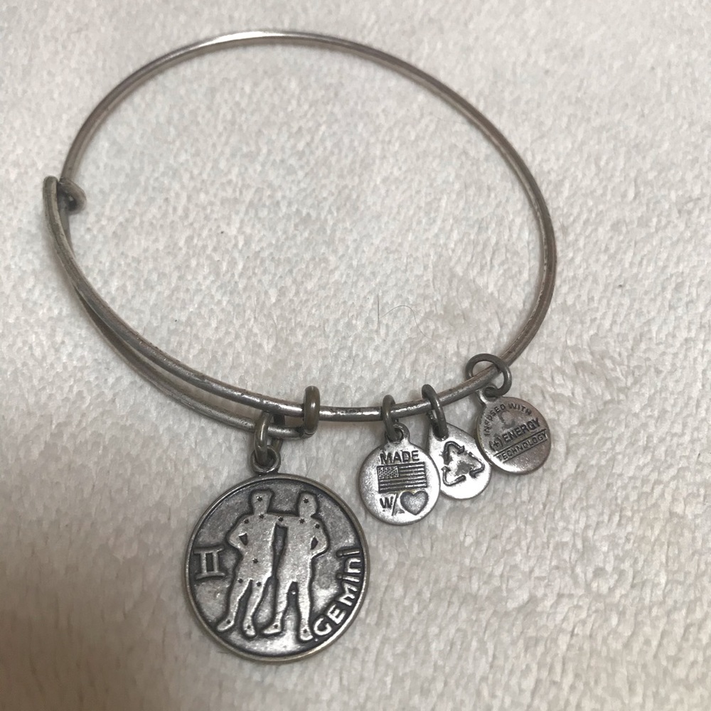 Alex and Ani Bracelet with Gemini Charm